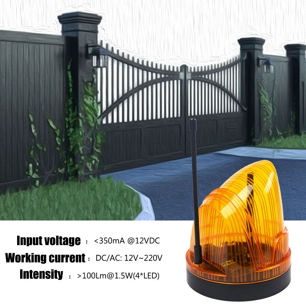 Universal 12V/220V LED Strobe  - Outdoor Lighting Pole 评论和价格
