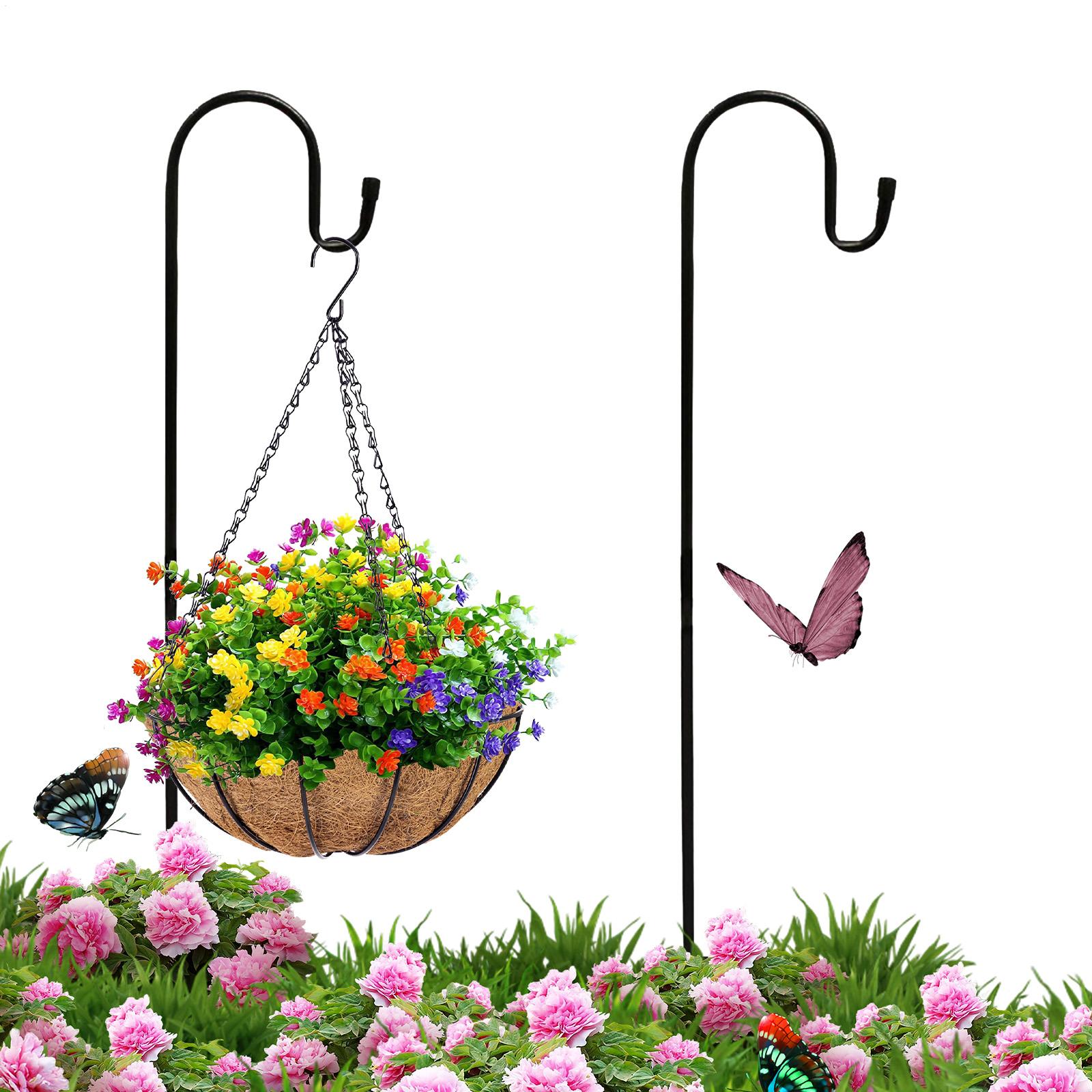 Bird Feeder Hook 47 Inch Metal - Outdoor Lighting Pole 评论和价格