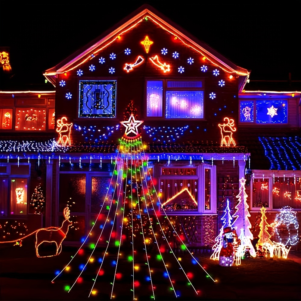 Christmas Tree Decoration ligh - Lighting Wedding Outdoor 评论和价格