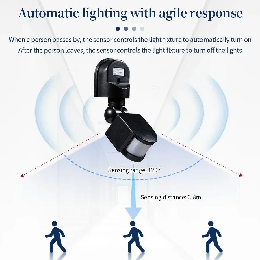 12V PIR Motion Sensor 110-240V - Outdoor Lighting Motion Sensor 评论和价格