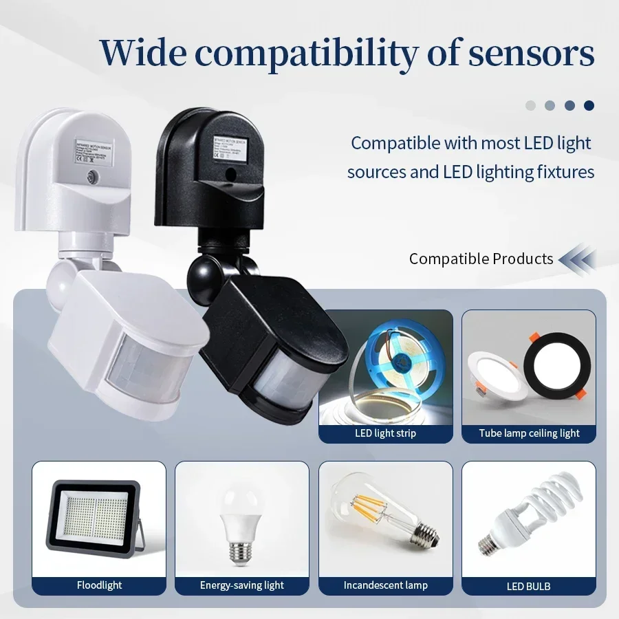 12V PIR Motion Sensor 110-240V - Outdoor Lighting Motion Sensor 评论和价格