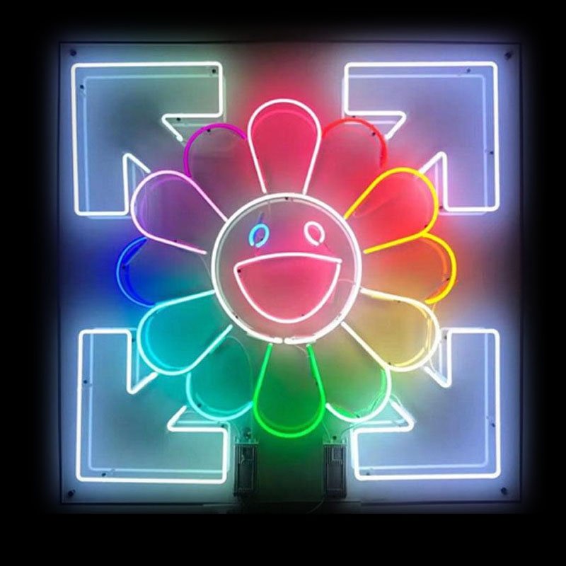 Neon Sign Light The Sun Smi Fa - Outdoor Lighting For Store 评论和价格