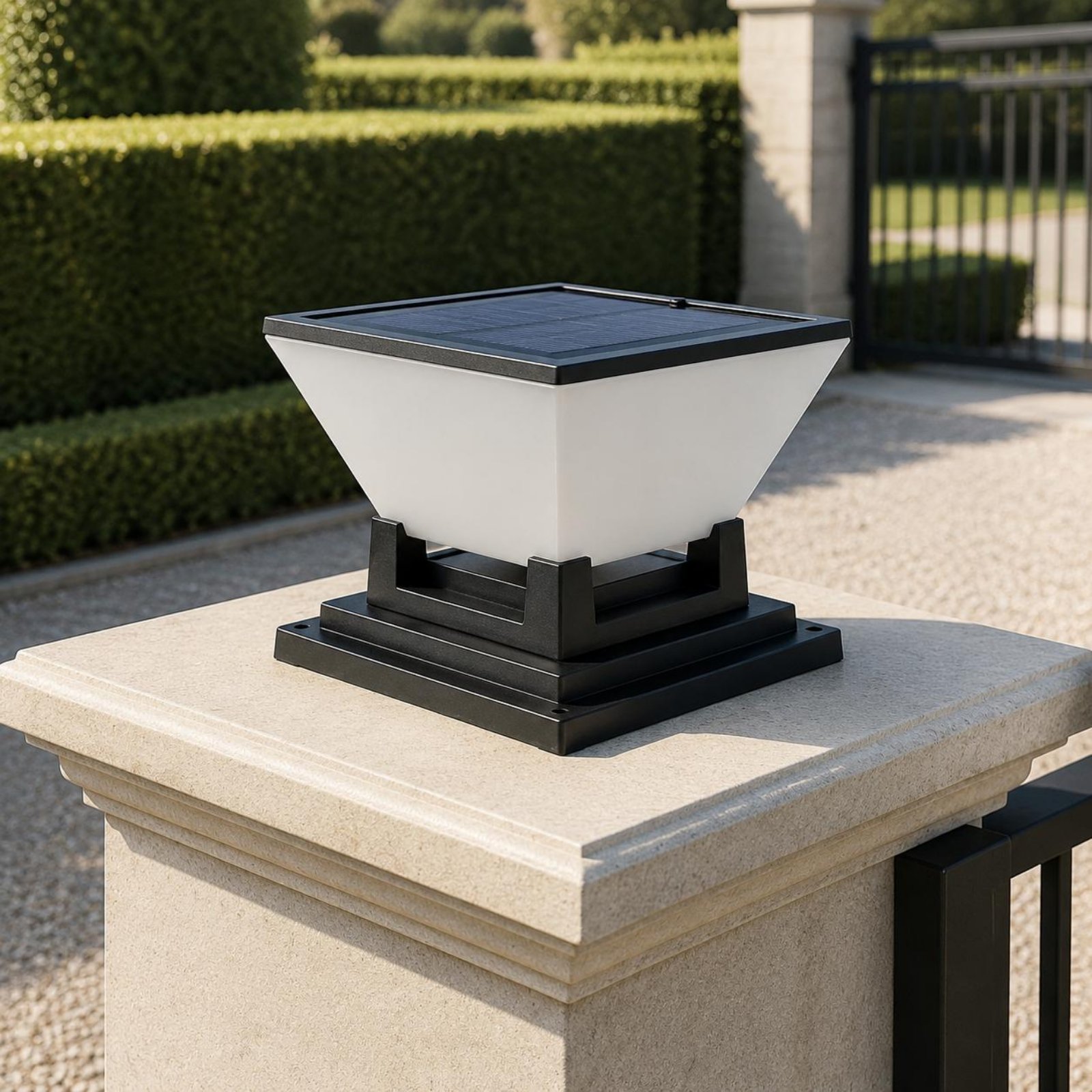 Solar Post Light Water Resista - Outdoor Lighting For Fence 评论和价格